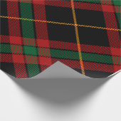 Cadeau Papier d'enveloppement de Noël rouge vert pour Mot (Coin)