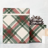 Cadeau Papier d'enveloppement de Noël rustique