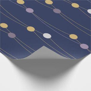 Cadeau Papier d'enveloppement de Noël scandinave