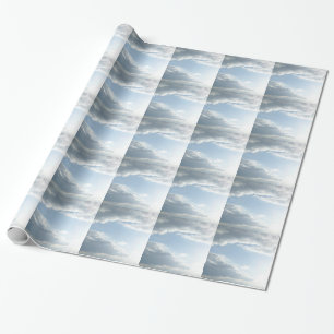 Cadeau Papier d'enveloppement de nuages