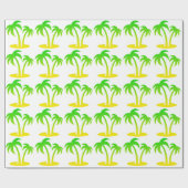 Cadeau Papier d'enveloppement de palmiers (Plat)