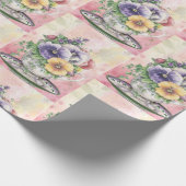 Cadeau Papier d'enveloppement de panneaux joliment peints (Coin)