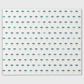 Cadeau Papier d'enveloppement de parapluie coloré (Plat)