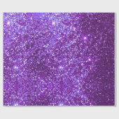 Cadeau Papier d'enveloppement de Parties scintillant viol (Plat)