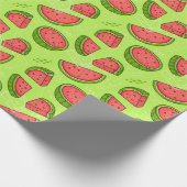 Cadeau Papier d'enveloppement de pastèque (Coin)