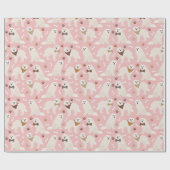 Cadeau Papier d'enveloppement de pattes et d'os des Pyrén (Plat)