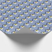 Cadeau Papier d'enveloppement de peigne d'Uruguay (Coin)