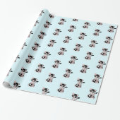 Cadeau Papier d'enveloppement de petit chat (Déroulé)