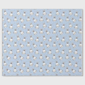 Cadeau Papier d'enveloppement de petit lapin (Plat)