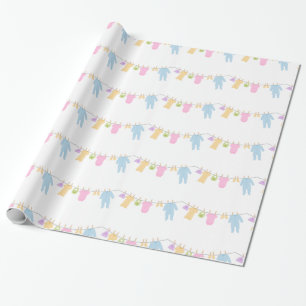Cadeau Papier d'enveloppement de petits vêtements