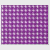 Cadeau Papier d'enveloppement de pied de bois violet (Plat)