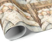 Cadeau Papier d'enveloppement de piments (Coin rond)