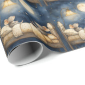 Cadeau Papier d'enveloppement de piments (Coin rond)