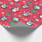 Cadeau Papier d'enveloppement de pingouins (Coin)