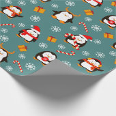 Cadeau Papier d'enveloppement de pingouins (Coin)