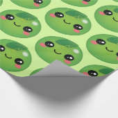 Cadeau Papier d'enveloppement de pois Kawaii (Coin)