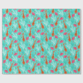 Cadeau Papier d'enveloppement de poisson Koi (Plat)