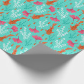 Cadeau Papier d'enveloppement de poisson Koi (Coin)