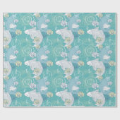 Cadeau Papier d'enveloppement de poisson Koi (Plat)