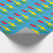 Cadeau Papier d'enveloppement de poisson monstre (Coin)