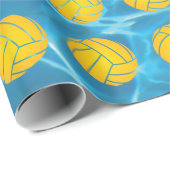 Cadeau Papier d'enveloppement de polo d'eau (Coin rond)