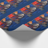 Cadeau Papier d'enveloppement de portrait médiéval (Coin)