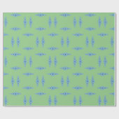 Cadeau Papier d'enveloppement de pot peint à la main (Plat)