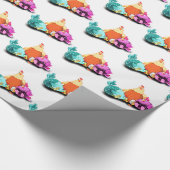 Cadeau Papier d'enveloppement de poulet amusant (Coin)