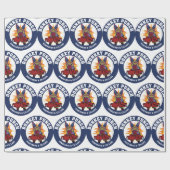 Cadeau Papier d'enveloppement de punaises d'âne (Plat)