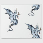 Cadeau Papier d'enveloppement de réindragon (Plat)