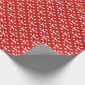 Cadeau Papier d'enveloppement de rennes vintages (Coin)