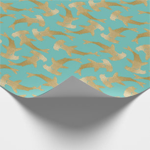 Cadeau Papier d'enveloppement de requin à marteau