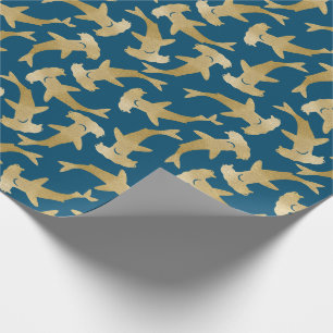 Cadeau Papier d'enveloppement de requin à marteau
