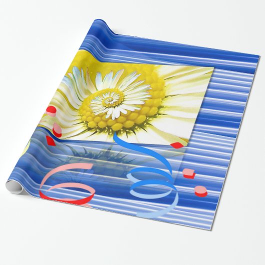 Cadeau Papier d'enveloppement de ressort (Déroulé)