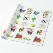 Cadeau Papier d'enveloppement de ressort (Déroulé)