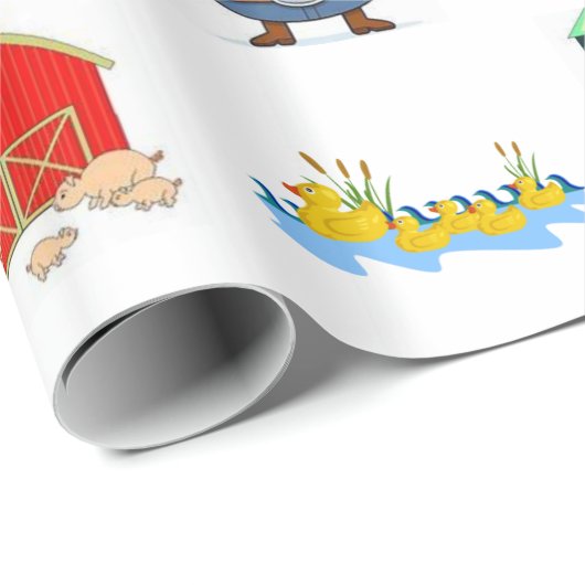 Cadeau Papier d'enveloppement de ressort (Coin rond)