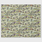 Cadeau Papier d'enveloppement de saison mariage par Ceci  (Plat)