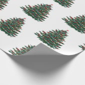 Cadeau Papier d'enveloppement de sapin de Noël (Coin)