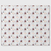 Cadeau Papier d'enveloppement de scorpies (Plat)