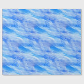 Cadeau Papier d'enveloppement de ski (Plat)