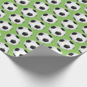 Cadeau Papier d'enveloppement de soccer (Coin)