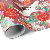 Cadeau Papier d'enveloppement de soie asiatique (Coin rond)