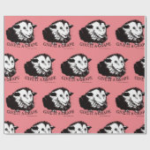 Cadeau Papier d'enveloppement de sommier joyeux (Plat)