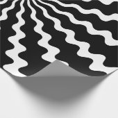 Cadeau Papier d'enveloppement de spirale Zig Zag (Coin)