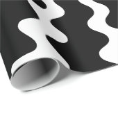 Cadeau Papier d'enveloppement de spirale Zig Zag (Coin rond)