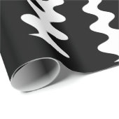 Cadeau Papier d'enveloppement de spirale Zig Zag (Coin rond)