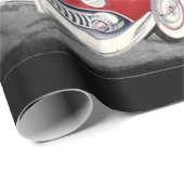 Cadeau Papier d'enveloppement de style Cinquante (Coin rond)