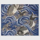 Cadeau Papier d'enveloppement de style japonais (Plat)