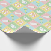 Cadeau Papier d'enveloppement de surface de bébé (Coin)