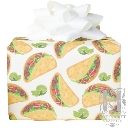Cadeau Papier d'enveloppement de Tacos